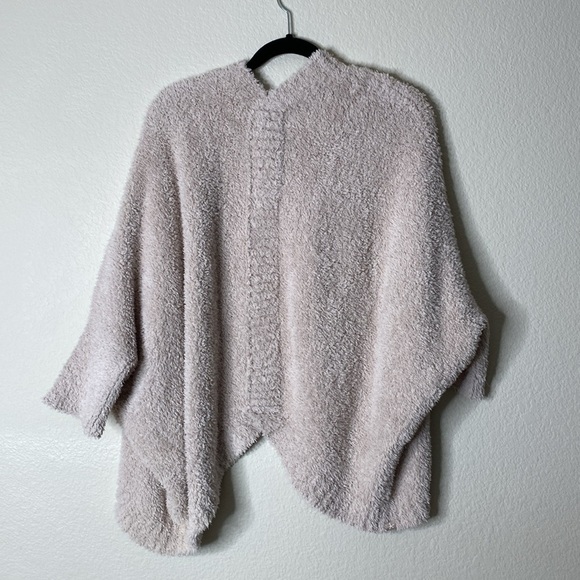 Barefoot Dreams cozychic shrug pink women’s S/M small medium EUC - Picture 5 of 6
